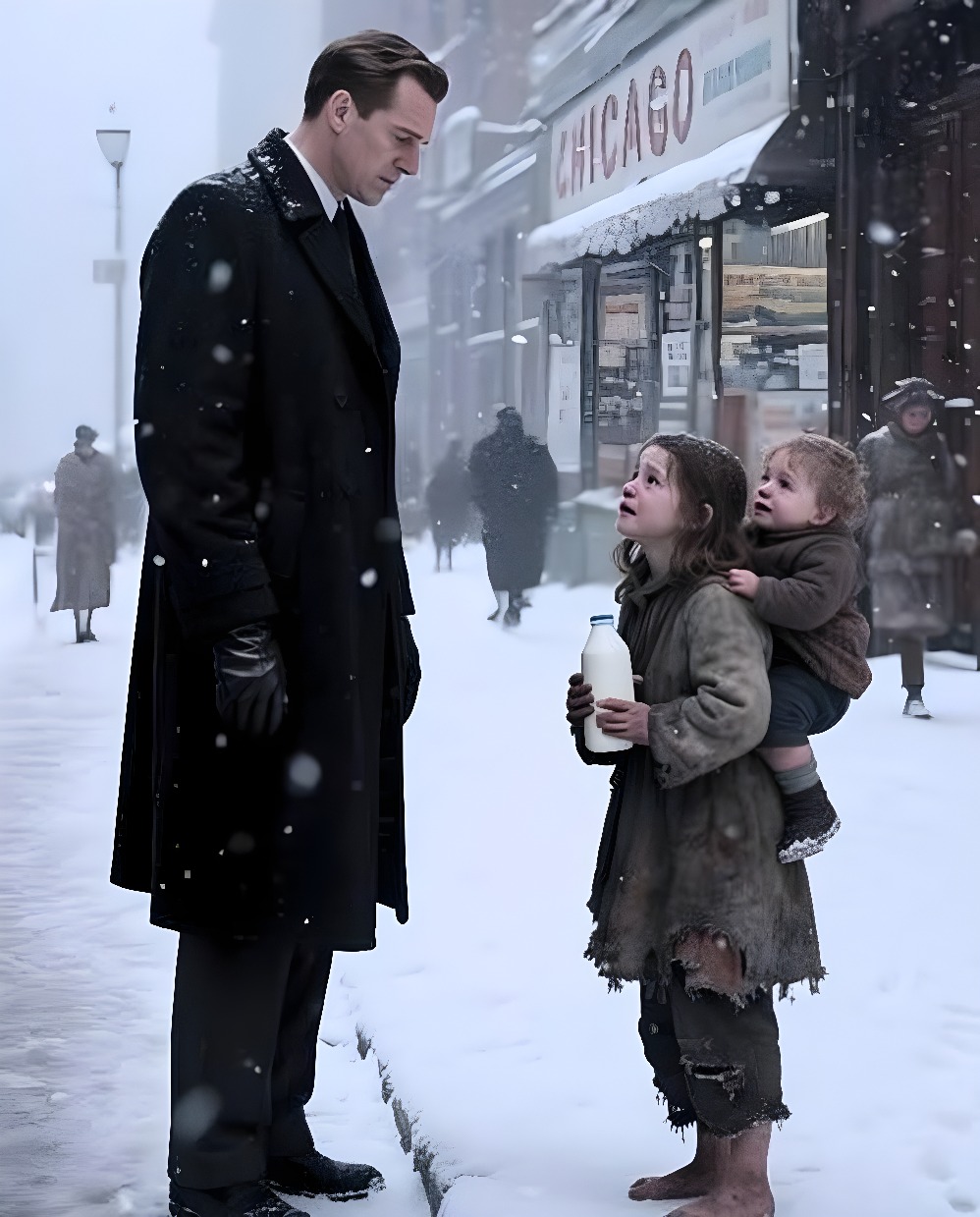 „Oddam wam pieniądze, kiedy dorosnę” — szepnęła bezdomna dziewczynka drżącym głosem, zwinęła wzrok milionera.