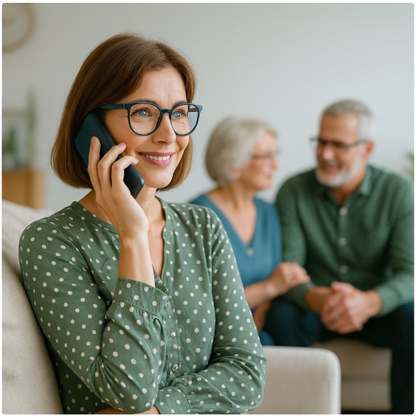 Irina a mutat paharele cu răsaduri pe pervaz. Undeva în adâncul apartamentului, se auzeau vocile stinse ale soțului ei și ale soacrei.