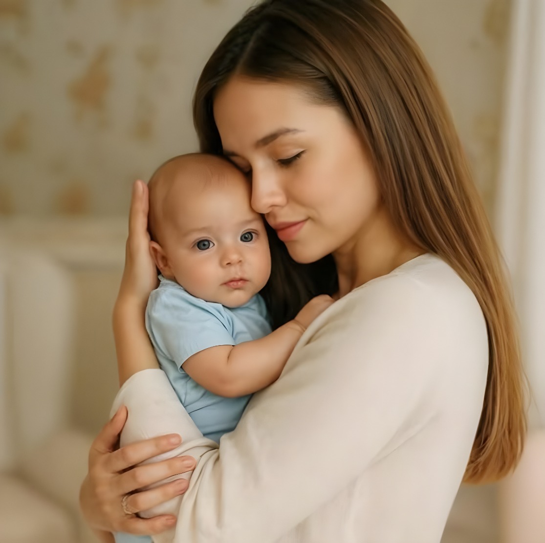 — Ей всего неделя! — раздался крик, словно гром среди ясного неба. Невестка вырвала младенца из рук свекрови, глаза сверкают от ярости.