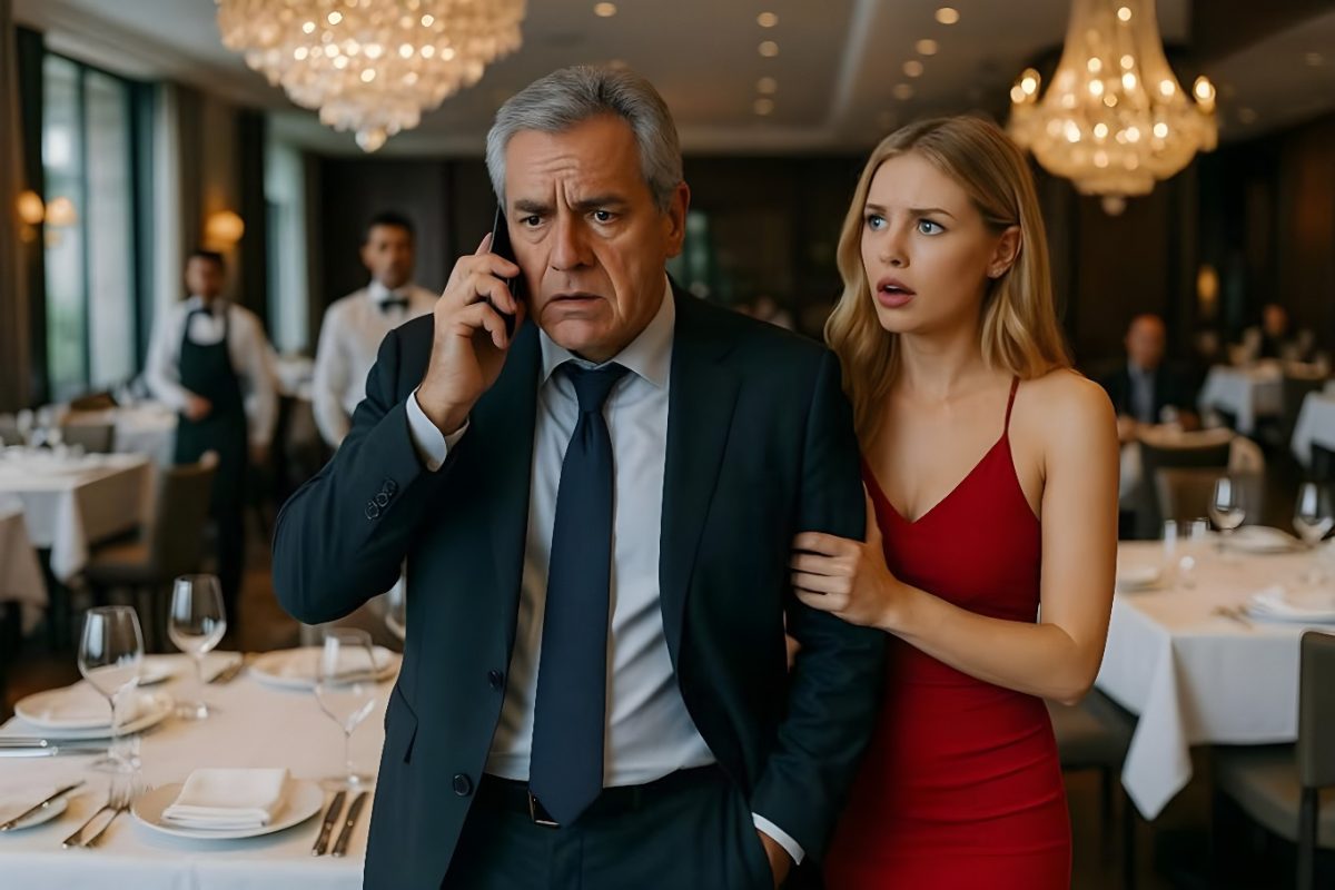 Das Handy meines Mannes lag wie gewohnt mit dem Bildschirm nach oben auf dem Küchentisch – er hatte es vergessen, als er ins Bad ging.