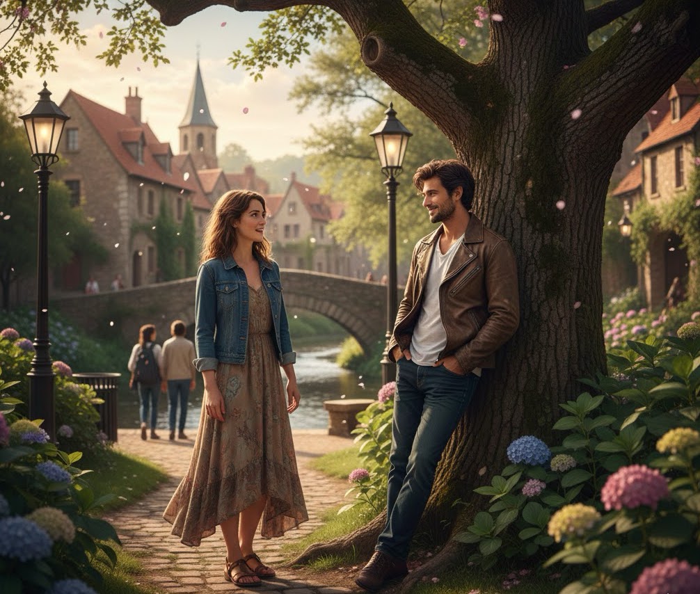 (Înălțime Într-un mic oraș european, trăia o tânără pe nume Emma. Ea visa mereu la aventuri și noi experiențe, dar viața ei era liniștită și previzibilă.