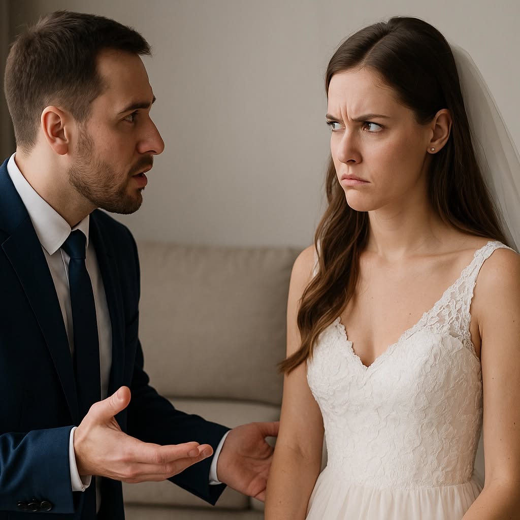 — Nu trebuie să cumperi nimic. Costumul îl am deja, unul albastru, exact cum ți-ai dorit — spuse brusc Maxim.