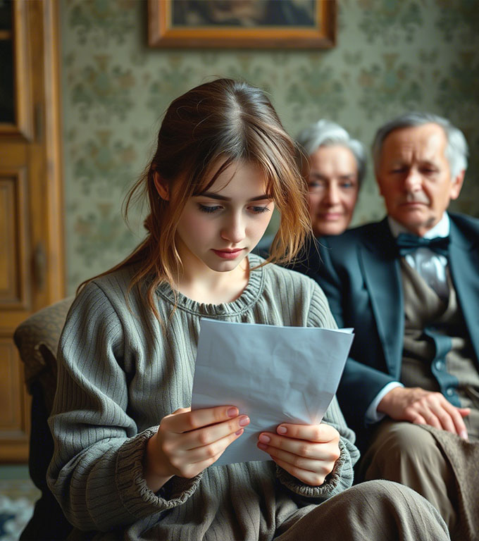 Árvaság és semmiség. Csak egy régi levél? Az igazság mindenkit megnémított! Anna mozdulatlanul állt a villa üres nappalijában, remegő ujjaival egy megsárgult borítékot szorongatva.