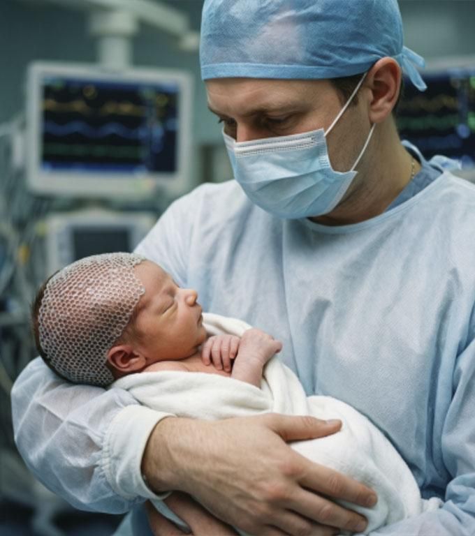 Nașterea a luat o turnură periculoasă. În momentul în care nou-născutul a văzut lumina zilei, în sala de operație s-a lăsat o liniște de mormânt.