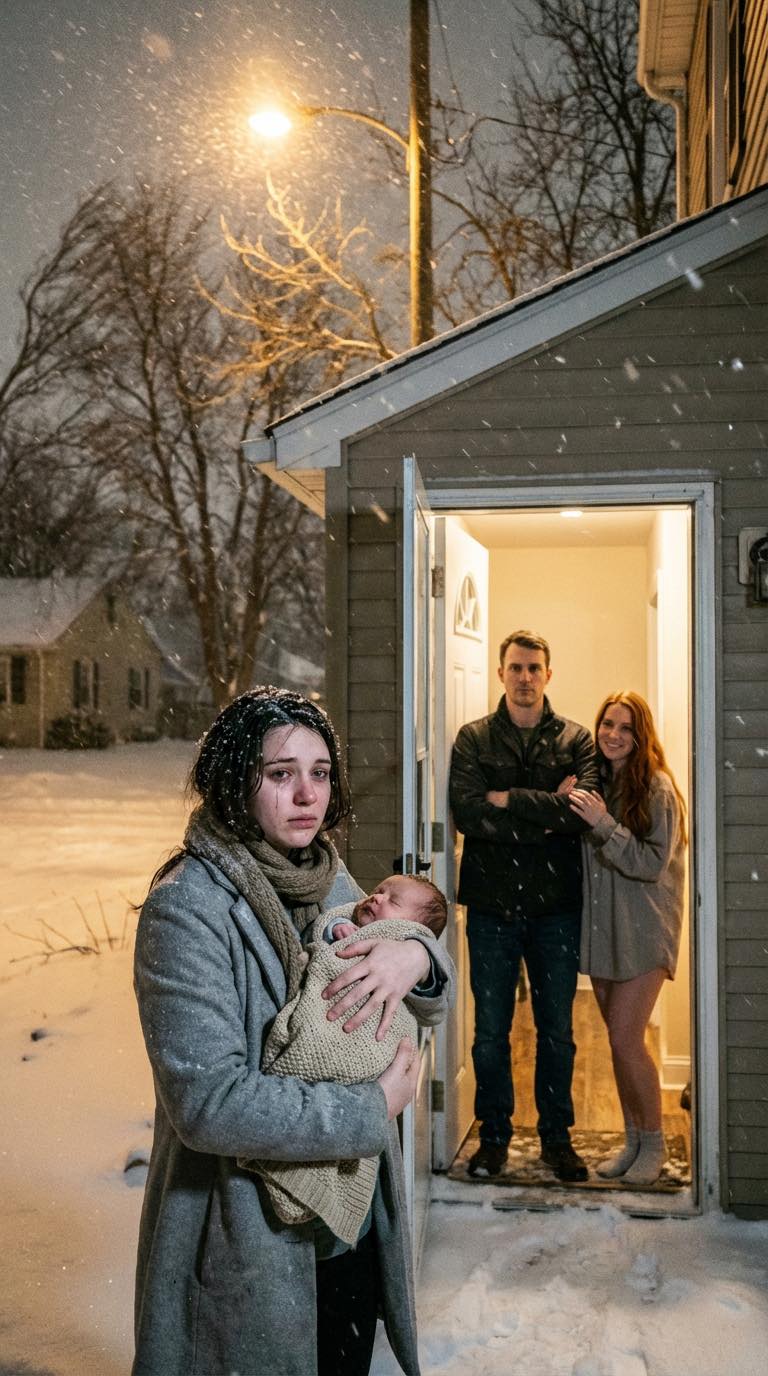 El a aruncat-o pe ea și pe nou-născutul ei în furtună — fără să bănuiască că tocmai devenise proprietara unei dinastii de miliarde.