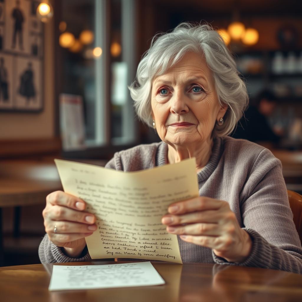 Am găsit-o pe absolut pe neașteptate. În timpul reparației apartamentului mamei, mutând dulapul vechi, am văzut în spatele lui un plic, galben de vreme.