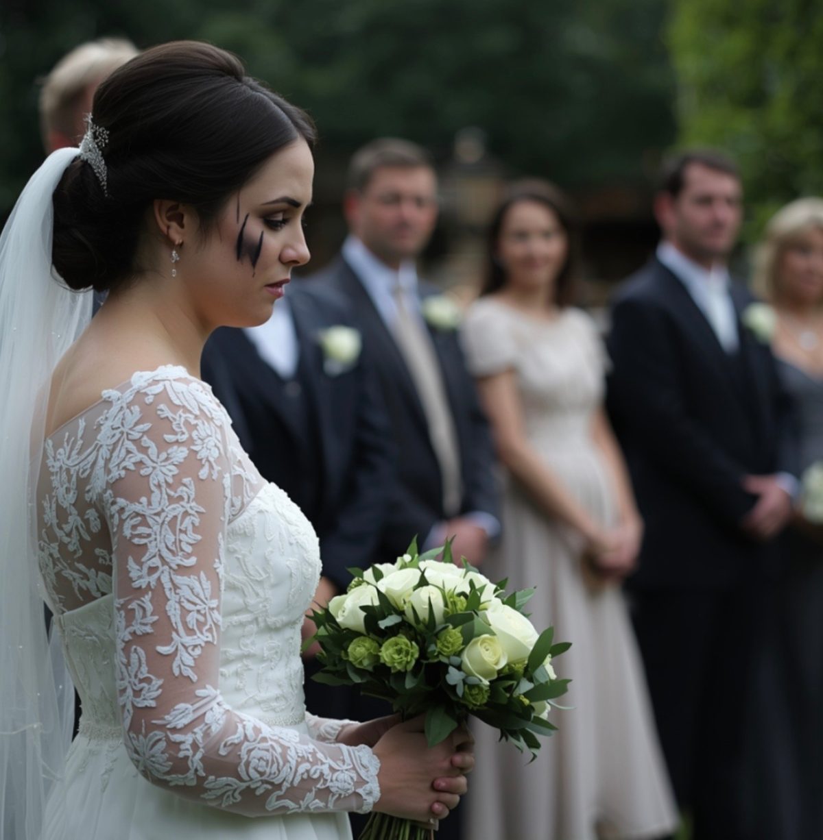 On sdelal predlozhenie na svad’be pri vsekh… No eyo otvet byl nastol’ko sil’nym, chto zhenikh upal na koleni — a gosti nachali aplodirovat’ skvoz’ slyozy.